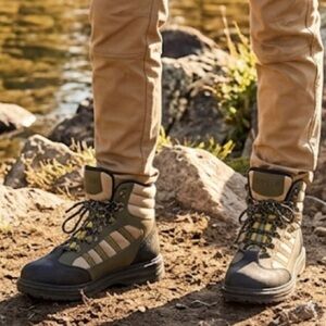Orvis Encounter Men's Outdoor Hiking Boots - Green and Black